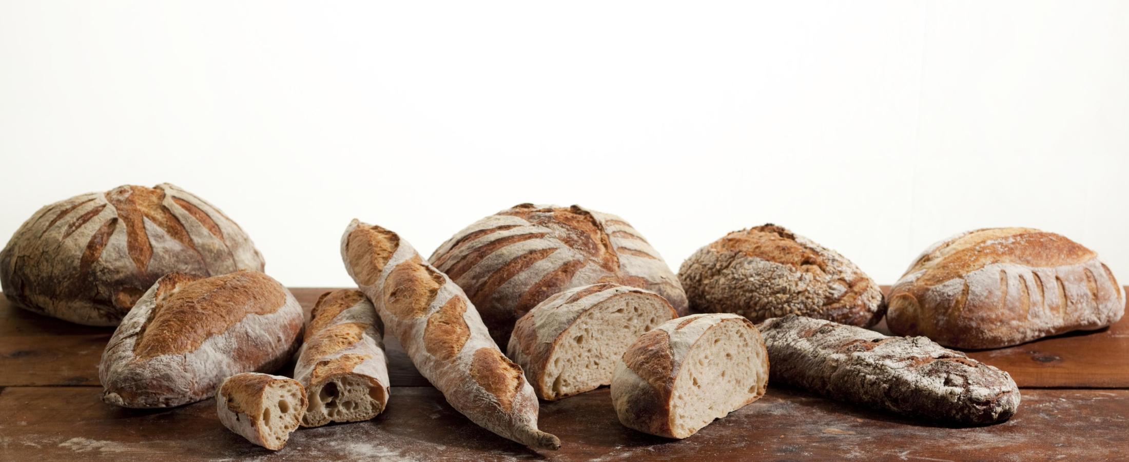 Diverse bread range 