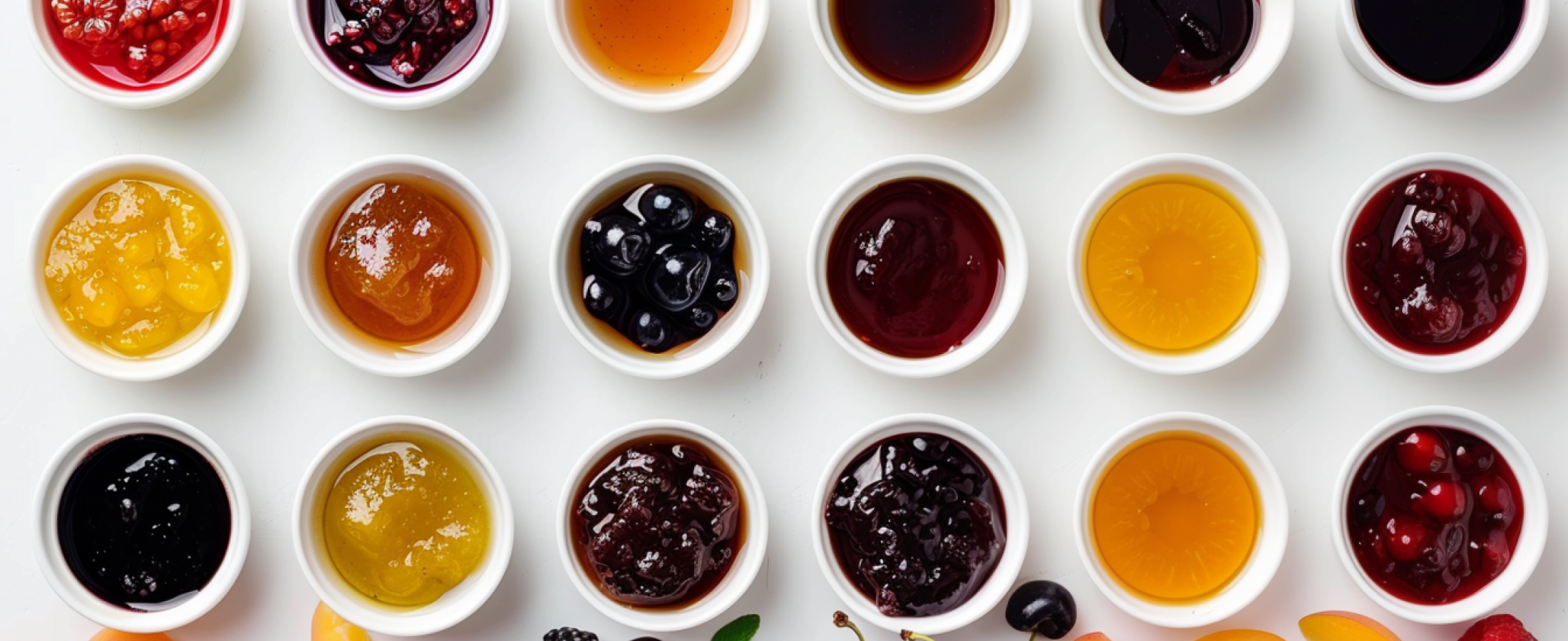 fruit fillings and jams