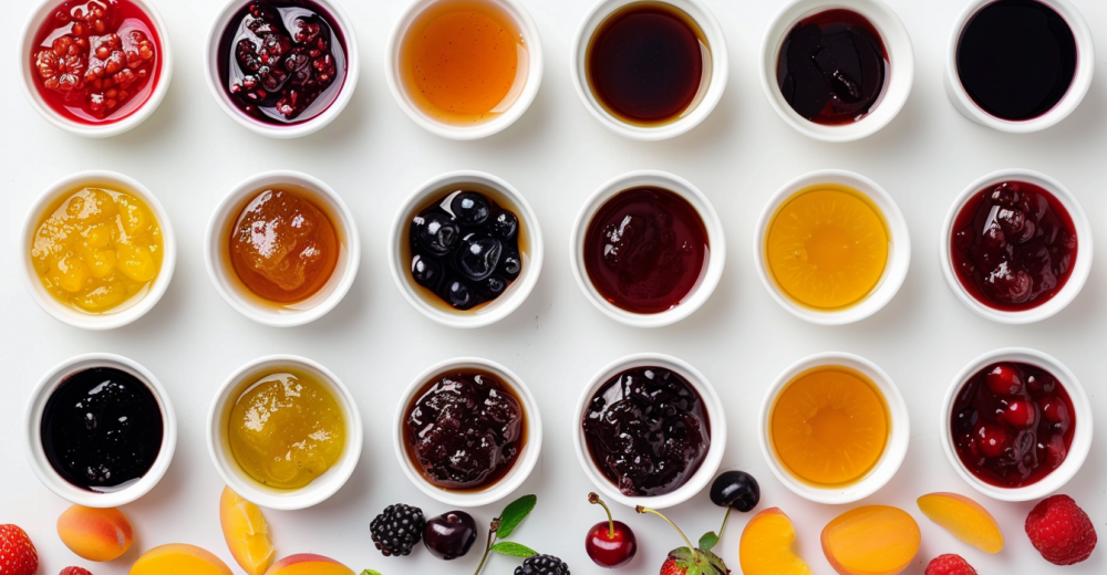 fruit fillings and jams
