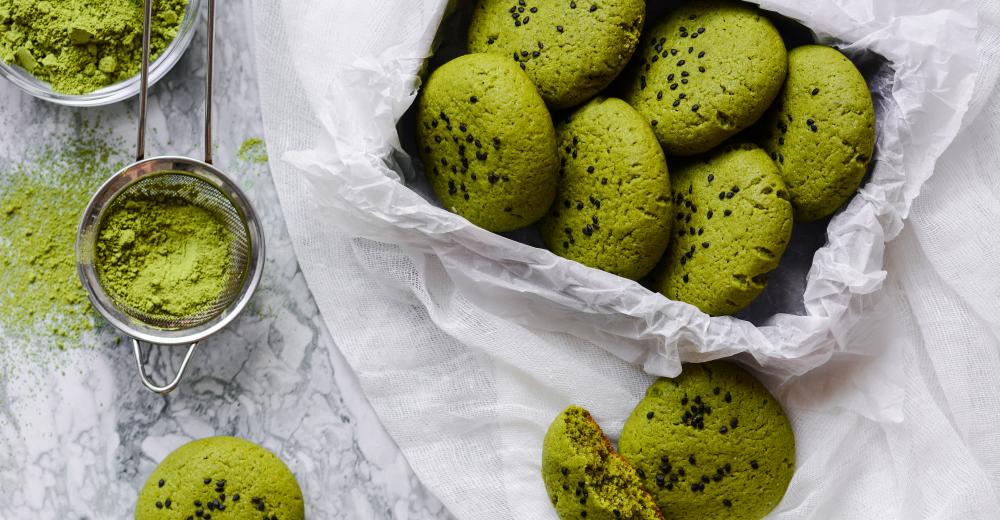 Matcha cookies